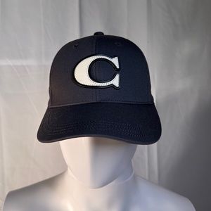 COACH VARSITY C CAP COTTON CHARCOAL (OS)